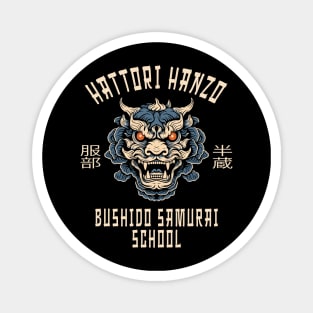 Hattori Hanzo Bushido Samurai School Magnet